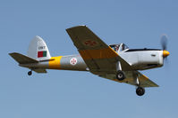 G-UANO @ EGBR - OGMA DHC-1 Chipmunk T.20 at The Real Aeroplane Company's Wings & Wheels Fly-In, Breighton Airfield, July 2013. - by Malcolm Clarke