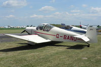 G-BANU @ EGBR - Jodel (Wassmer) D-120 Paris-Nice at The Real Aeroplane Company's Wings & Wheels Fly-In, Breighton Airfield, July 2013. - by Malcolm Clarke