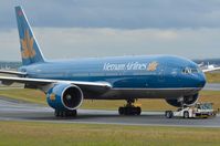 VN-A142 @ EDDF - Vietnam B772 towed to terminal - by FerryPNL