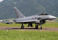 7L-WF @ LOXZ - Austrian AF EF2000 - by Thomas Ranner