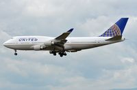 N118UA @ EDDF - United B744 landing - by FerryPNL