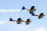 OK-XRA @ LOXZ - Flying Bulls Aerobatic Team - by Thomas Ranner