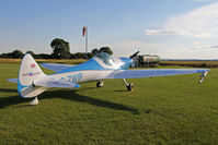 G-ZWIP @ X5FB - Silence Twister. A member of the SWIP Twister Team prior to a local late evening light display. Fishburn Airfield, July 2013. - by Malcolm Clarke
