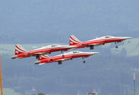 J-3090 @ LOXZ - Patrouille Suisse - by Thomas Ranner