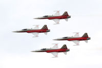 J-3090 @ LOXZ - Patrouille Suisse - by Thomas Ranner