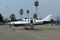 N7208N @ CCR - Beautiful and unusual lighting caused by smoke in the air from the forest fires in Oregon. - by Bill Larkins