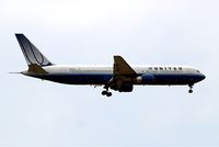 N648UA @ EGLL - N648UA   Boeing 767-322ER [25285] (United Airlines) Home~G 01/06/2013. On approach 27L.