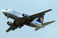 D-ABII @ EGLL - Boeing 737-530 [24822] (Lufthansa) Home~G 01/06/2013. On approach 27R.