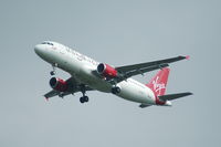 EI-EZV @ EGCC - Virgin Atlantic Airbus A320-214 EI-EZV on approach to Manchester Airport. - by David Burrell