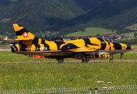 HB-RVV @ LOXZ - Hawker Hunter - by Thomas Ranner