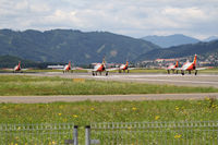 E25-87 @ LOXZ - Patrulla Aguila Casa C-101EB - by Thomas Ranner