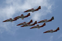 E25-87 @ LOXZ - Patrulla Aguila Casa C-101EB - by Thomas Ranner