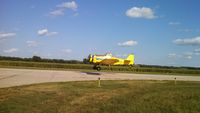 N2002E @ KICL - Liftoff of the heavy - by Floyd Taber