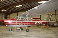 N5758T @ KWJF - At Milestones of Flight Museum at Lancaster CA - by Terry Fletcher