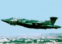 XW542 @ LMML - HS Buccaneer XW542/Z of No16Squadron Royal Air Force departing RAF Luqa, Malta for a sortie. - by Raymond Zammit