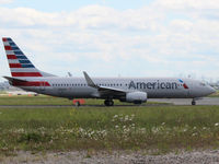 N991AN @ YYZ - This American Airlines 737 with its new paint scheme holds short of runway 23