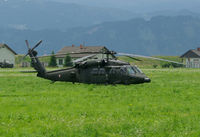 6M-BH @ LOXZ - Austrian Air Force S-70 Black Hawk - by Andreas Ranner