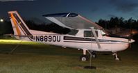 N8890U @ KANE - Cessna 150M on a grass pad near Cirrus Flight Ops. - by Kreg Anderson