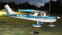 N7152F @ KANE - Cessna 150F on a grass pad near Cirrus Flight Ops. - by Kreg Anderson
