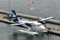 C-GOKN @ CYHC - Westcoast Air #606 at Harbour Air terminal in Coal Harbour on a rainy morning. - by M.L. Jacobs