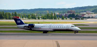 N413AW @ KDCA - Taxi DCA - by Ronald Barker