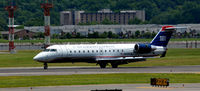 N417AW @ KDCA - Landing DCA - by Ronald Barker