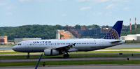N469UA @ KDCA - Landing roll DCA - by Ronald Barker