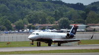 N439AW @ KDCA - Landing DCA - by Ronald Barker
