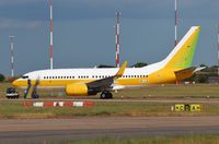 HB-JJA @ EGSH - Frsh out of the spray shop and in a new colour scheme. - by Graham Reeve