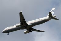 SX-DVZ @ EGLL - Airbus A321-211 [3820] (Aegean Airlines) Home~G 09/05/2013. On approach 27R.