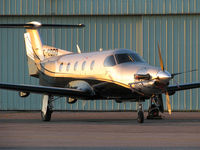 C-GDGD @ CYKZ - This nice Pilatus was resting on the airport's south side at sunset. It was built in 1997. - by Chris Coates