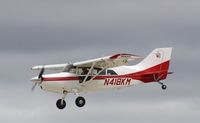 N418KM @ KOSH - Maule M-7-235C - by Mark Pasqualino