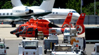 6590 @ KDCA - USCG helos 6590 and 6522 - by Ronald Barker