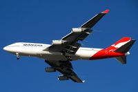 VH-OJU @ EGLL - Boeing 747-438 [25566] (QANTAS) Home~G 04/01/2010 .On approach 27R