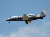 N946PC @ YYZ - 2007 Cessna 560XL landing on runway 23 at Toronto Int'l Airport