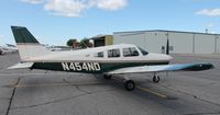 N454ND @ KAXN - Piper PA-28-161 Warrior on the line. - by Kreg Anderson