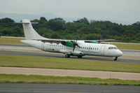EI-REI @ EGCC - Aer Lingus Regional ATR 72-201 (Warrior) Taxiing at Manchester Airport. - by David Burrell