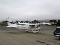 N7813N @ SZP - 1974 Cessna 182P SKYLANE, Continental O-470 230 Hp - by Doug Robertson