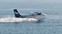 C-GQKN @ CYHC - Westcoast Air #606 touches down in Coal Harbour. - by M.L. Jacobs