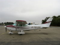 N7813N @ SZP - 1974 Cessna 182P SKYLANE, Continental O-470 230 Hp, refinished with far-newer appearance - by Doug Robertson