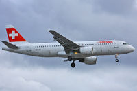 HB-IJO @ EGLL - Swiss International Air Lines - by Chris Hall
