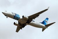 SU-GEA @ EGLL - Boeing 737-866 [40760] (EgyptAir) Home~G 30/07/2012. On approach 27R. - by Ray Barber