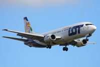 SP-LLE @ EGLL - LOT Charters - by Chris Hall