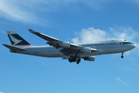 B-LIB @ EGLL - Cathay Pacific - by Chris Hall