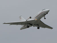 C-GMII @ YKZ - This sleek looking 2004 Falcon 50 lifts off runway 15 at Buttonville Airport (YKZ) - by Ron Coates
