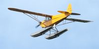 N6681H - While operating over Forest Lake, MN - by Lee Bakewell