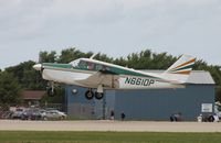 N6610P @ KOSH - Piper PA-24-180 - by Mark Pasqualino