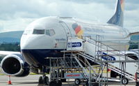 G-JMCO @ EGPH - Recent post-merger acquisition parked at Cargo stands