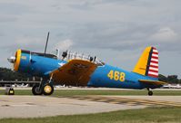 N818DM @ KOSH - Vultee BT-13A - by Mark Pasqualino