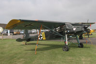 G-BZOB @ EGBR - Slepcev Storch at The Real Aeroplane Company's Wings & Wheels Fly-In, Breighton Airfield, July 2013. - by Malcolm Clarke